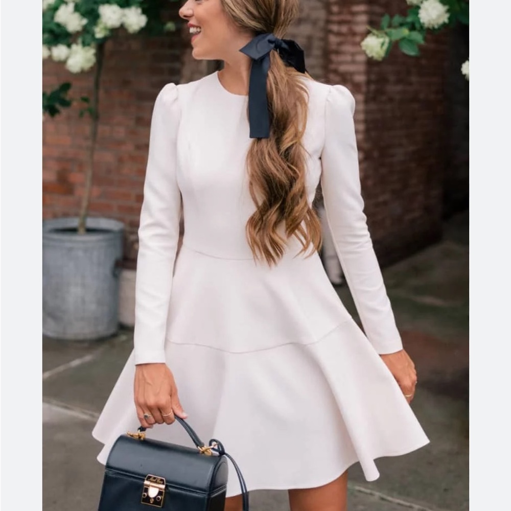 Gal Meets Glam Celeste Dress Ivory Size 0